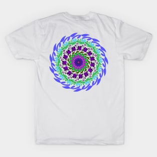 Colorful mandala art T-Shirt